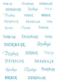 papier-do-scrapbookingu-napisy-dziekuje-niebieski