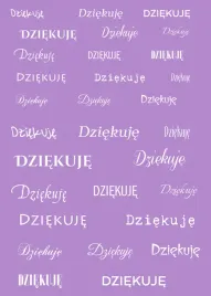 papier-do-scrapbookingu-napisy-dziekuje-liliowe-tlo