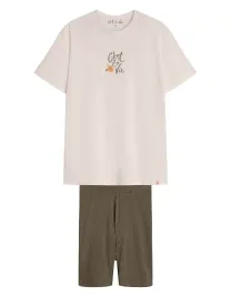 pizama-henderson-42685-naranja-krotki-rekaw-xxl01x