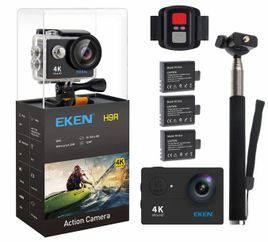 Zdjęcie produktu KAMERA SPORTOWA EKEN H9R ULTRA HD 4K- 3 BATERIE + KIJ | CZARNA