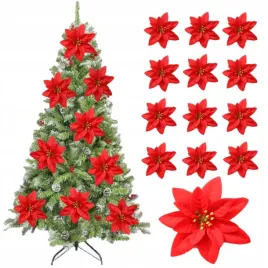 swiateczna-gwiazda-betlejemska-poinsecja-ozdoba-na-choinke-galazka