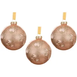bombki-swiateczne-szklane-rozowe-8cm-z-liscmi-na-zlotej-wstazce-3szt