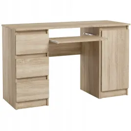 duze-biurko-szkolne-komputerowe-123-x-77-x-50-cm-szuflady-polka-dab-sonoma
