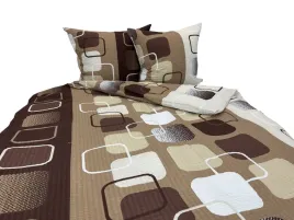 posciel-z-kory-lux-160x200-2621-brazowa-wzory-geometryczne