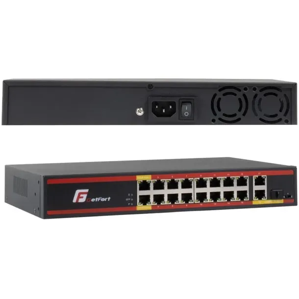 switch-poe-getfort-16fe-2ge-1sfp-200w-kod-producenta-21977