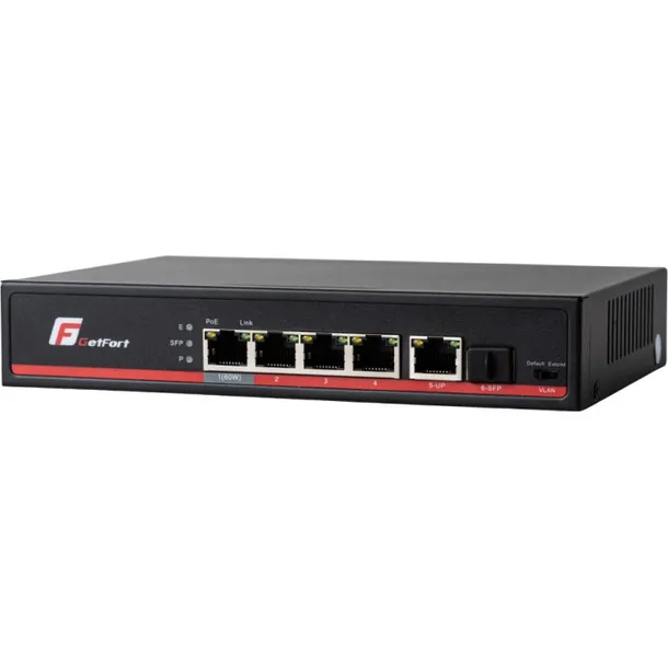 switch-poe-getfort-4-1-sfp-gigabit-ethernet-65w-liczba-portow-4