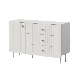 komoda-z-szufladami-chloe-1d3s-120-biala-czarny-lub-zloty-uchwyt