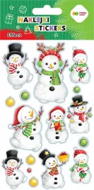 naklejki-effect-snowman-10x20cm-happy-color