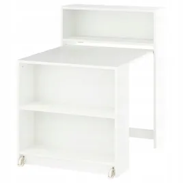 billy-regal-z-rozkladanym-stolem-bialy-80x33-112x106-cm