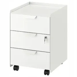 ikea-trotten-komoda-na-kolkach-3-szuflady-biala