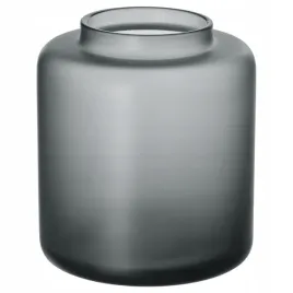 ikea-konstfull-wazon-szklany-na-kwiaty-szklo-matowe-szary-10-cm-wazonik