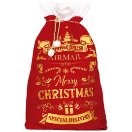 worek-mikolaja-north-pole-express-czerwony-guirca-60x95-cm