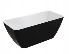 omnires-parma-m-wanna-wolnostojaca-159-x-71-cm-bialy-czarny-polysk-bcp