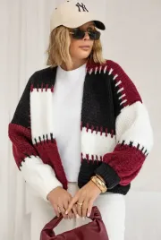 krotki-kardigan-oversize-czarny-burgund-one-size-sploty