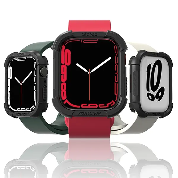 etui-araree-flexield-do-apple-watch-45mm-czarne