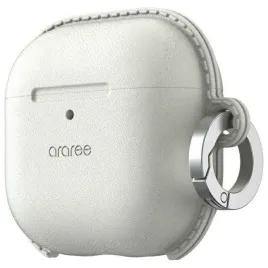 etui-araree-pops-do-airpods-4-biale