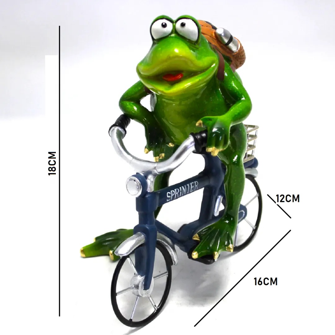 figurka-zaba-na-rowerze-stan-nowy