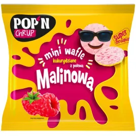 sante-popn-chrup-mini-wafle-kukurydziane-z-polewa-malinowa-35g