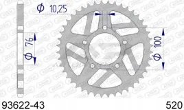 zebatka-napedzana-tyl-moto-aluminiowa-anodowana-gun-metal-afa-93622-43