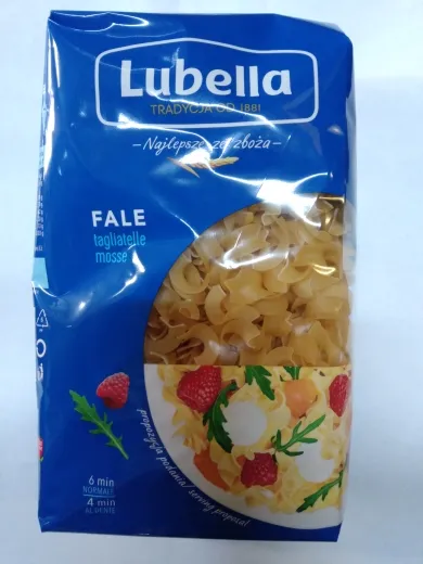 lubella-makaron-fale-400g-stan-nowy