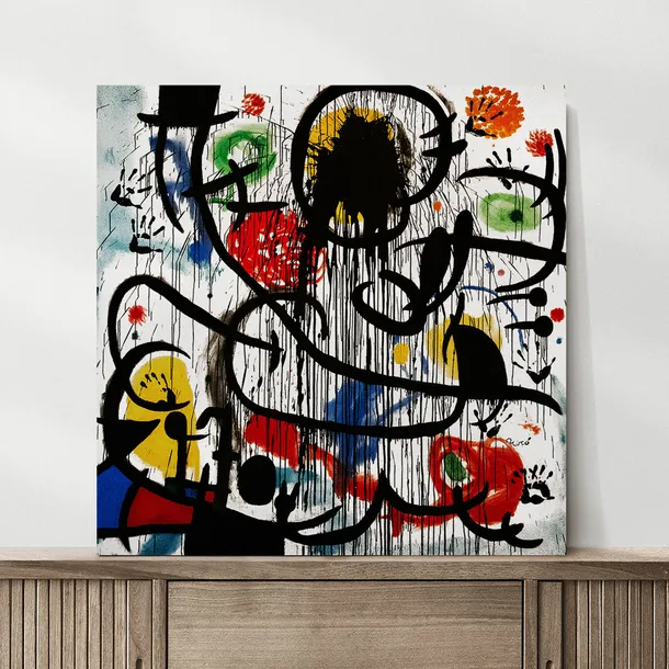 obraz-na-plotnie-abstrakcja-joan-miro-100x100-cm-wysokosc-produktu-100-cm