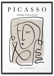 plakat-picasso-portret-40x50-cm-w-czarnej-ramie