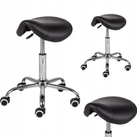 taboret-kosmetyczny-fryzjerki-medyczny-na-kolkach-siodlo-stolek-obrotowy