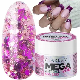 claresa-mega-star-art-gel-pink-pixel-zel-do-zdobienia-paznokci-drobinka