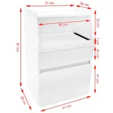 szafka-azzurro-midi-970-biala-waga-z-opakowaniem-24-2-kg-stan-nowy