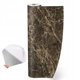 tapeta-w-rolce-samoprzylepna-zmywalna-kamien-marmur-czarny-braz-60x280cm