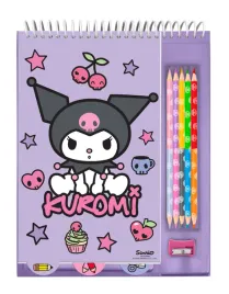 notatnik-z-kredkami-i-temperowka-kuromi-ku00014-kids-euroswan