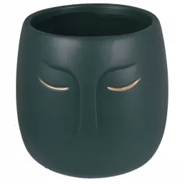 doniczka-ceramiczna-twarz-zielen-but-mat-h17cm