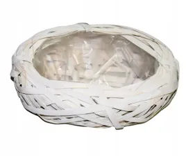 drewniana-doniczka-pleciona-biala-21x26x8-cm