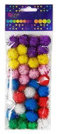 pompony-poliestrowe-mix-metalizowane-40-szt-kspo-005-dp-craft