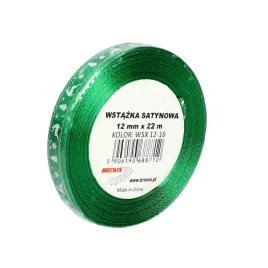 wstazka-satynowa-swiateczna-12mm-x-22m-wsx-12-16-brewis-zielona