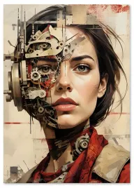obraz-na-plotnie-portret-maszyna-80x120-cm