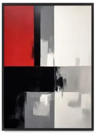 plakat-abstrakcja-obraz-w-ramce-40x50-cm-w-czarnej-ramie