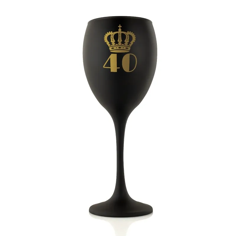 KIELISZEK do WINA z GRAWEREM na 40 URODZINY