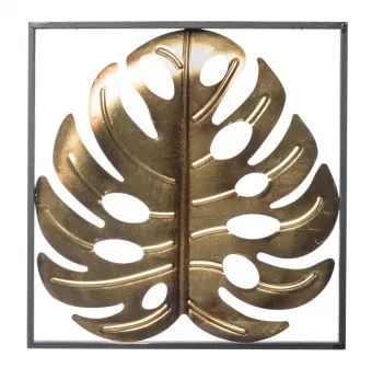 dekoracja-scienna-monstera-zlota