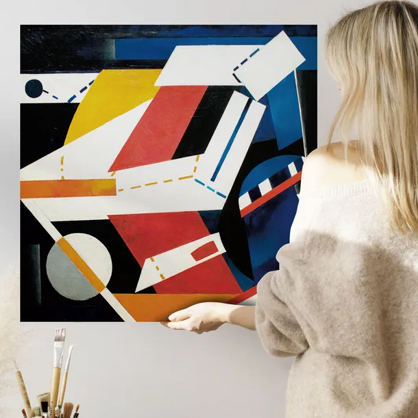 obraz-na-plotnie-abstrakcja-alexandra-exter-100x100-cm-szerokosc-produktu-100-cm