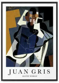 plakat-plakaty-w-ramie-juan-gris-obrazy-50x70-cm-w-czarnej-ramie