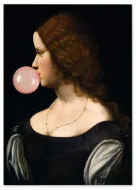 obraz-na-plotnie-portret-z-balonem-profil-80x120-cm