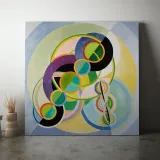 obraz-na-plotnie-robert-delaunay-okregi-100x100-cm-stan-nowy