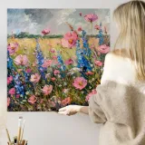 obraz-na-plotnie-kwiaty-polne-100x100-cm-szerokosc-produktu-100-cm
