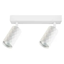 kinkiet-gu10-led-glamour-ruchomy-x2-bialy