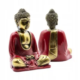 statuetka-buddy-figurka-czerwono-zlota-recznie-malowana-dekoracja-medytacja