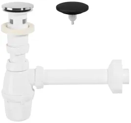 wirquin-syfon-umywalkowy-quick-clac-z-dwoma-grzybkami-chrom-i-czarny-mat-3