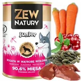 mokra-karma-dla-szczeniat-bogata-w-watrobe-wolowa-puszka-400g-zew-natury