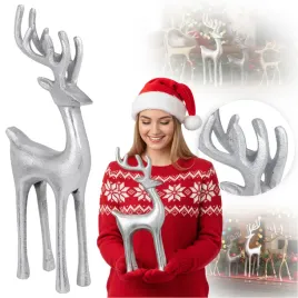 renifer-figurka-duza-swiateczna-stojaca-dekoracja-ozdoba-srebrna-35-cm