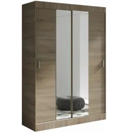 szafa-przesuwna-160cm-dab-trufla-lustro-kuba-3